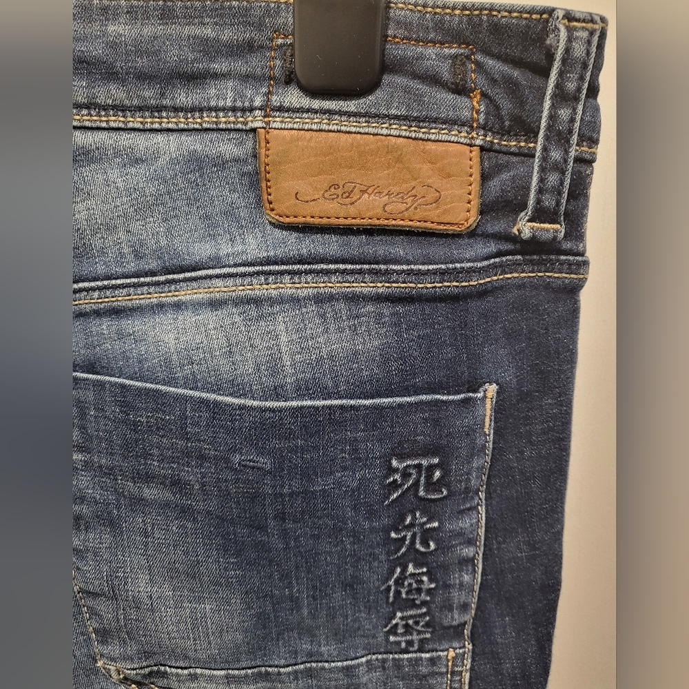 Ed Hardy Blue Men's Jeans